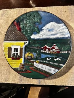 Four 1980’s 3D Byron Mold Plates