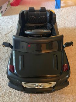 Black Kids Ride-On Car