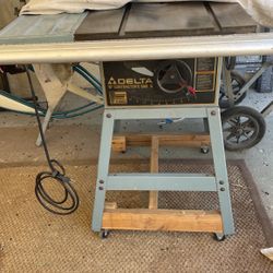 Delta 10” Table Saw 