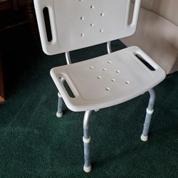Shower Chair Adjustable Height Stool