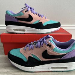 Nike Air Max 1 Have A Nike Day BQ8929-500 Space Purple Black Bleached Coral  Size 12 Shoes Used w/ Box for Sale in Pembroke Pines, FL - OfferUp