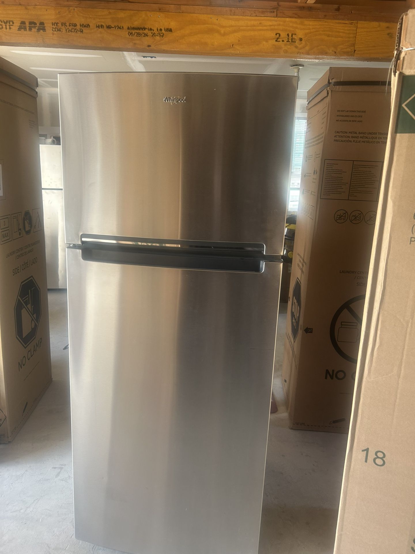 Whirlpool Stainless Steel Refrigerator 