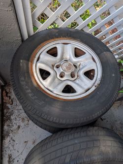 2003 Toyota Tacoma Factory Rims