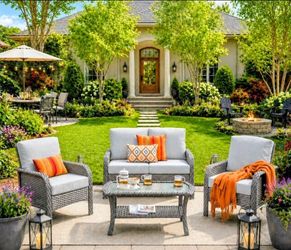 Patio furniture set patio sofa patio couch outdoor chairs outdoor furniture set 🚎☑️🚛🆕