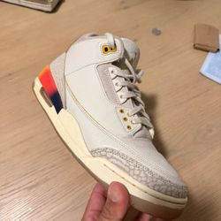 J Balvin Jordan 3 Size 9