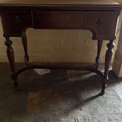 Antique End Table/Sewing