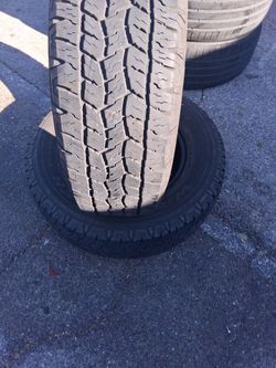 🚛2 TIRES ONLY 235/70/16 GOODYEAR WRANGLER