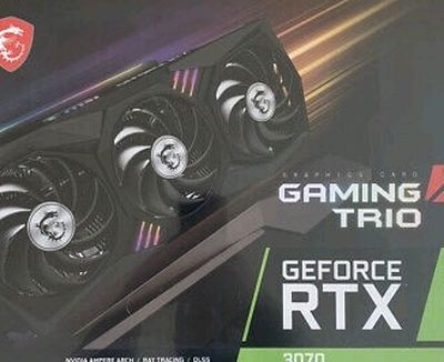 MSI GeForce RTX 3070 GAMING X TRIO 8GB GDDR6 FHR Graphics Card