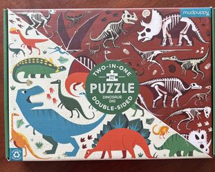 Dinosaur Puzzle 2-sided 100 PC. Mudpuppy