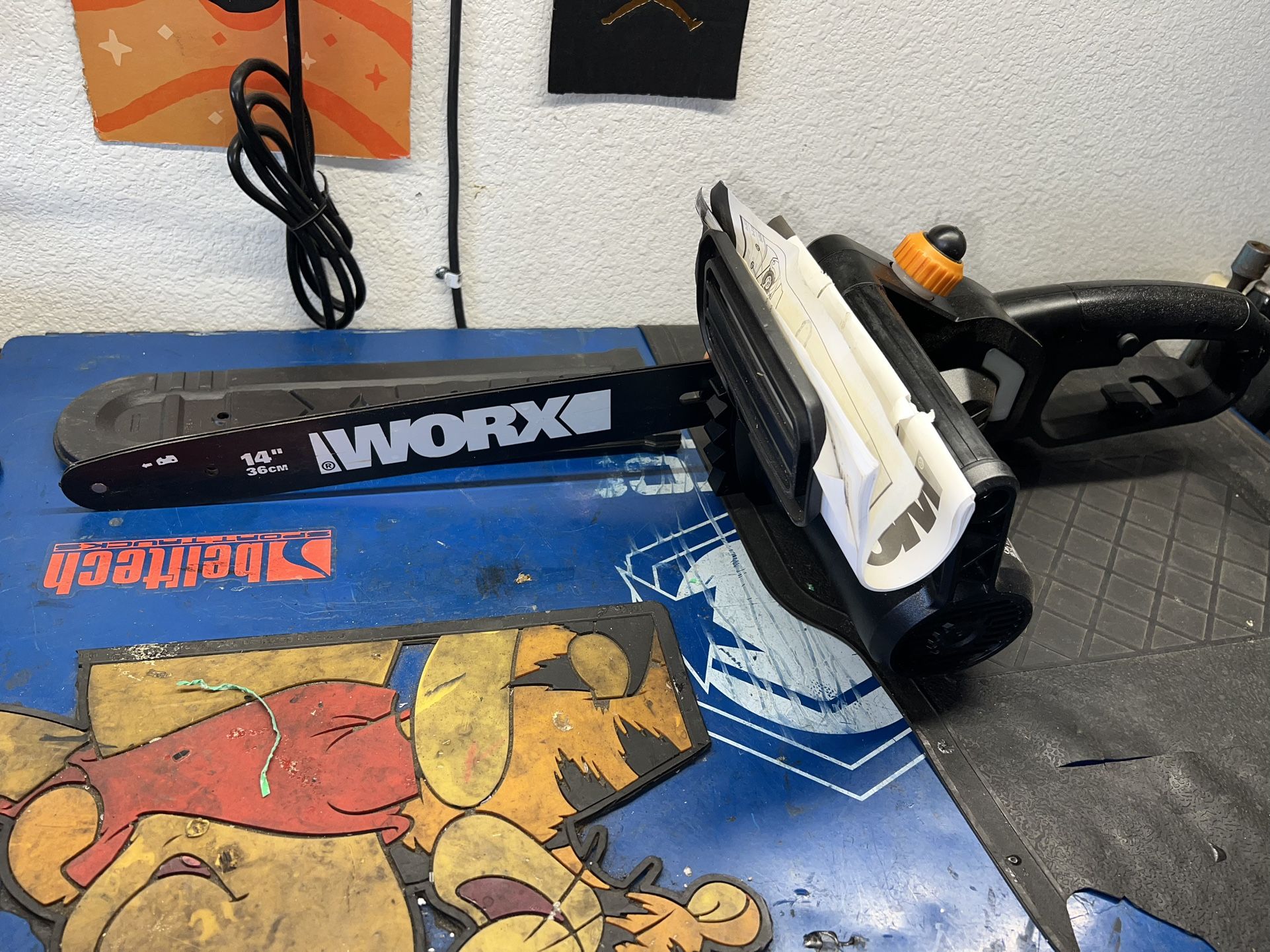 Worx Electric Corded Chainsaw Power Tool
