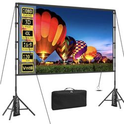 Projector Screen with Stand