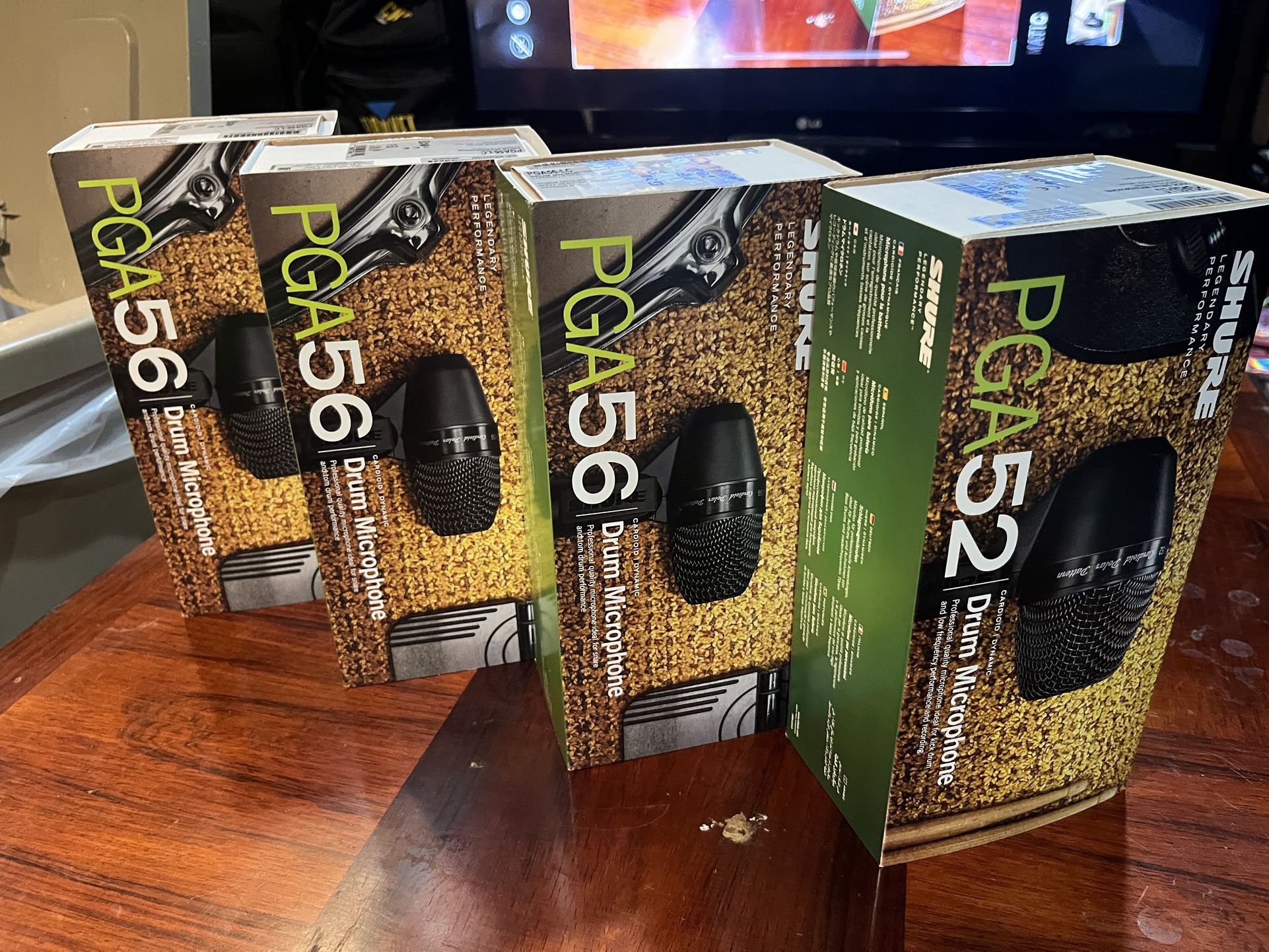 Shure Drum Mics Brand New