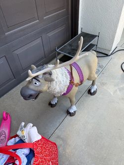 Frozen reindeer