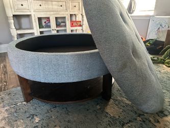 Tufted Storage Ottoman
