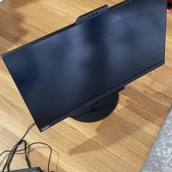 Lenovo ThinkCentre Tiny-in-One 27" LED Monitor, Black