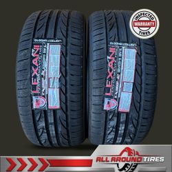 🔥 2- 225/40R18 LEXANI LX UHP-207 — BRAND NEW! - INSTALLED — ONLY $100 EACH!! 🔥🔥