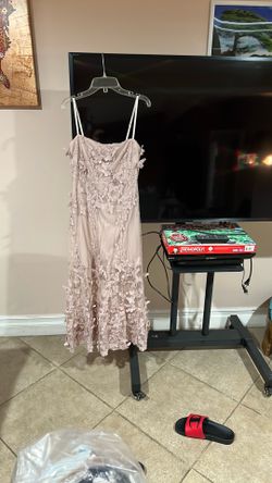 Butterfly pale pink dress from Lily ful