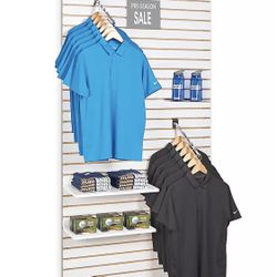 Black Slat Wall Panels And Accessories