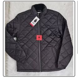 Weather Proof Men's Fleece Lined Puffer Jacket 