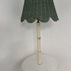 Vintage Lamp And Table 