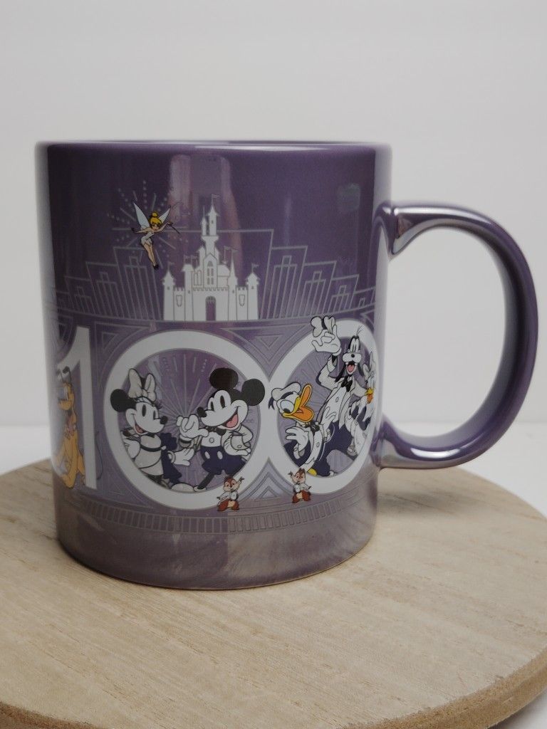 Disney Mickey & Friends 100th Anniversary Large 16 oz. Ceramic Coffee Mug 
