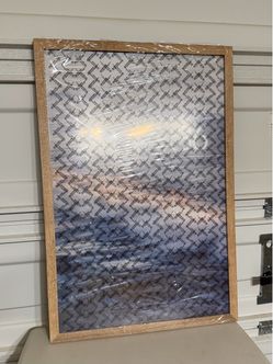 Large 24x36" Natural Wood Poster Frame (NEW)