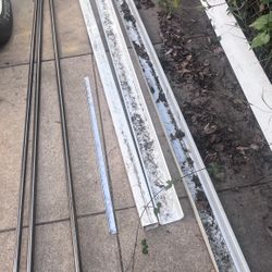 Gutter And Curtains Rod