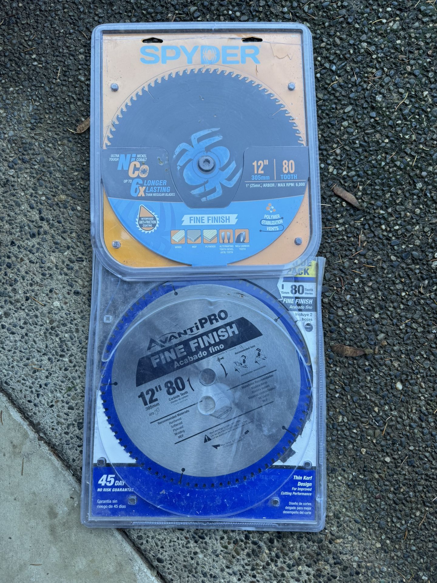 12 in. x 80-Tooth Fine Finish Circular Saw Blade 