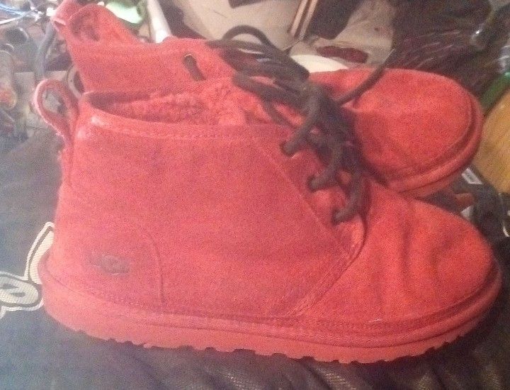 Mens Red UGG Boots 