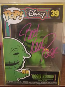 Funko Pop Oogie Boogie #39 Ken Page Signed