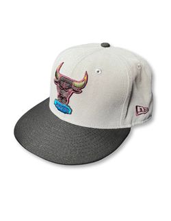 Chicago Bulls New Era 59FIFTY Fitted Hat Size 7 1/8