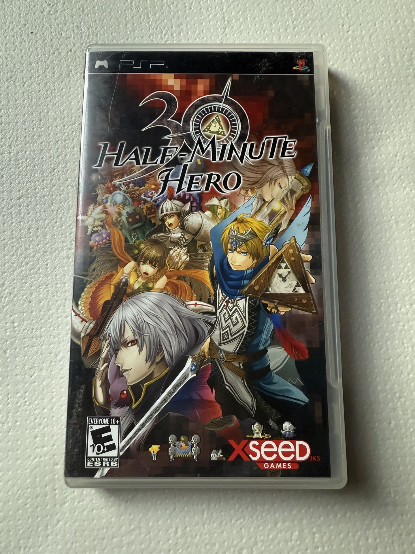Half-Minute Hero - Sony PSP Complete CIB Tested