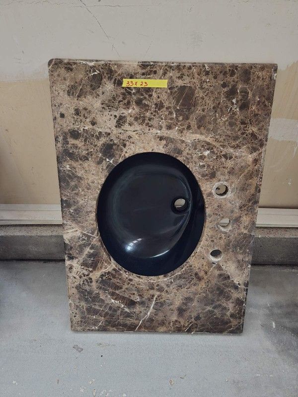 Granite Bathroom Top with Sink 