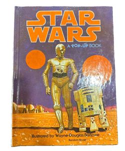 Star Wars: A Pop-up Book Random House 35 Hardcover 1978 Vintage great condition