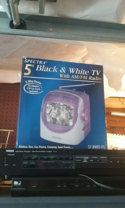 Black and white tv