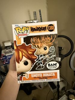 Signed Hinata Shoyo Funko Pop