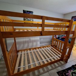 Solid Wood Bunk Bed