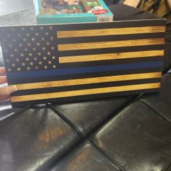 Wood Flag $10