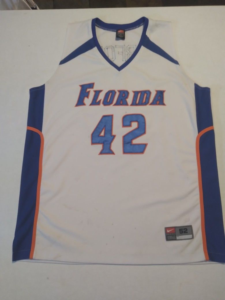 Florida Gators Al Horford #42 Nike White Jeresy Size 52 Super RARE Large Sports & Outdoors