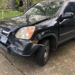 2004 Honda CRV Front End Damage Salvage 250K Miles