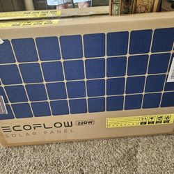 Ecoflow 220 Watt Bifacial Foldable Solar Panels