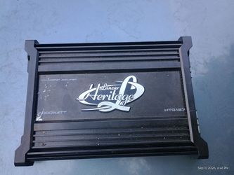 Lanzar Heritage HTG157 3000W Monoblock MOSFET Amplifier