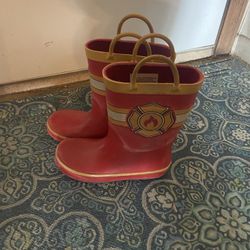 Boys Firefighters Rain boots 