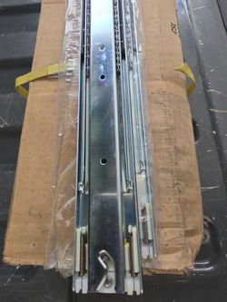 Drawer slides rails soft close