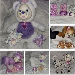 Surprise Toys  (Bear, Cat, Dog (2) & Horse) +