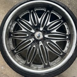 Asanti 22 Inch Rims  Whole Set