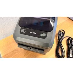 Zebra ZP 505 Thermal Label Printer, fully tested and functional.