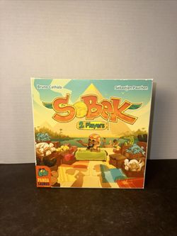 Sobek 2 Players Board Game Pandasaurus New Open Box Bruno Cathala 2021