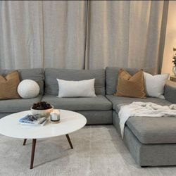 FEATHER BRAND NEW GREY MODULAR SECTIONAL SAME DAY DELIVERY 
