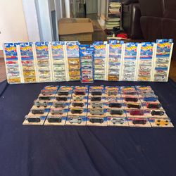 Hot wheel’s collection of 80 cars, new and old